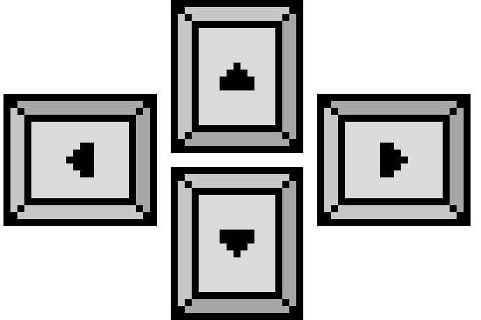 Up/Down Arrow Keys